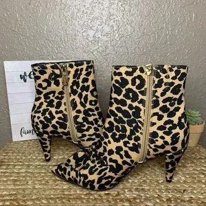 Isaac Mizrahi Shoes Isaac Mizrahi Leopard Print Ankle Booties